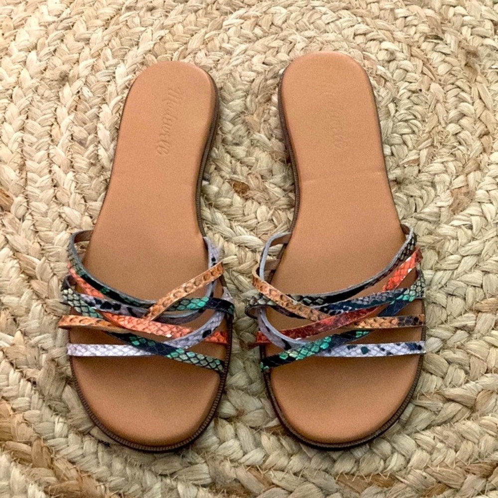 Madewell Rainbow Strap Sandle